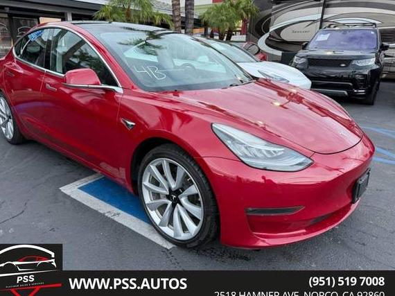 TESLA MODEL 3 2018 5YJ3E1EA0JF048753 image TESLA MODEL 3 2018 5YJ3E1EA0JF048753 image